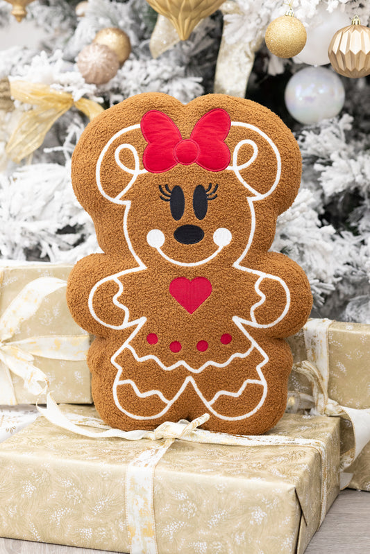 Minnie Gingerbread Decor Pillow